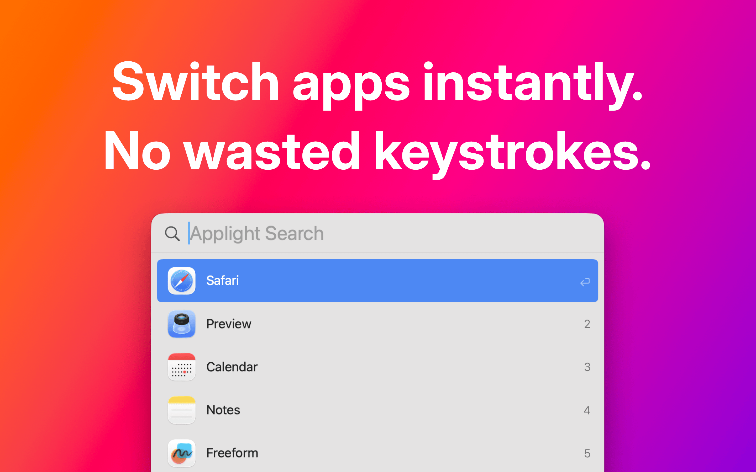 Applight screenshot