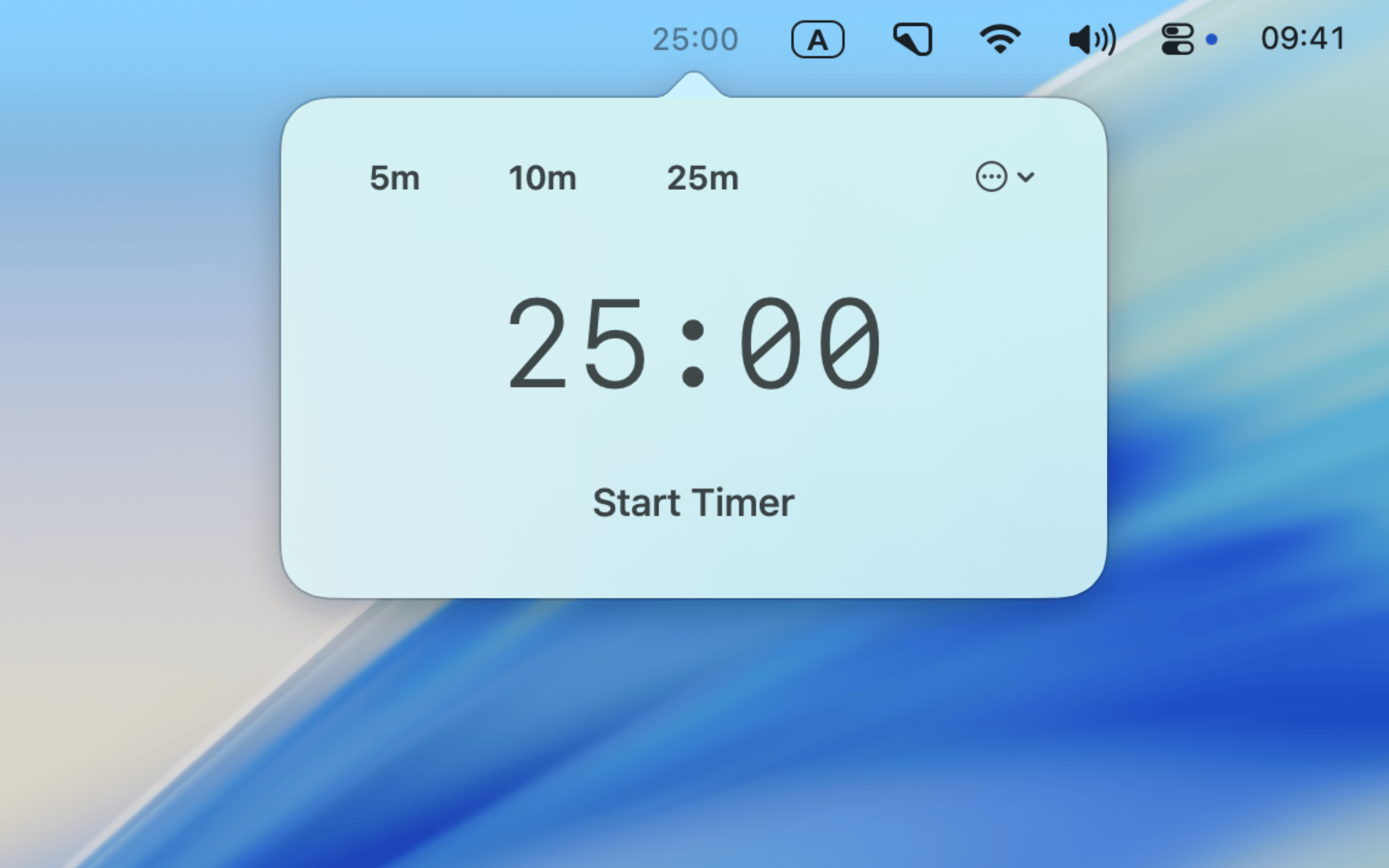 Pebble screenshot