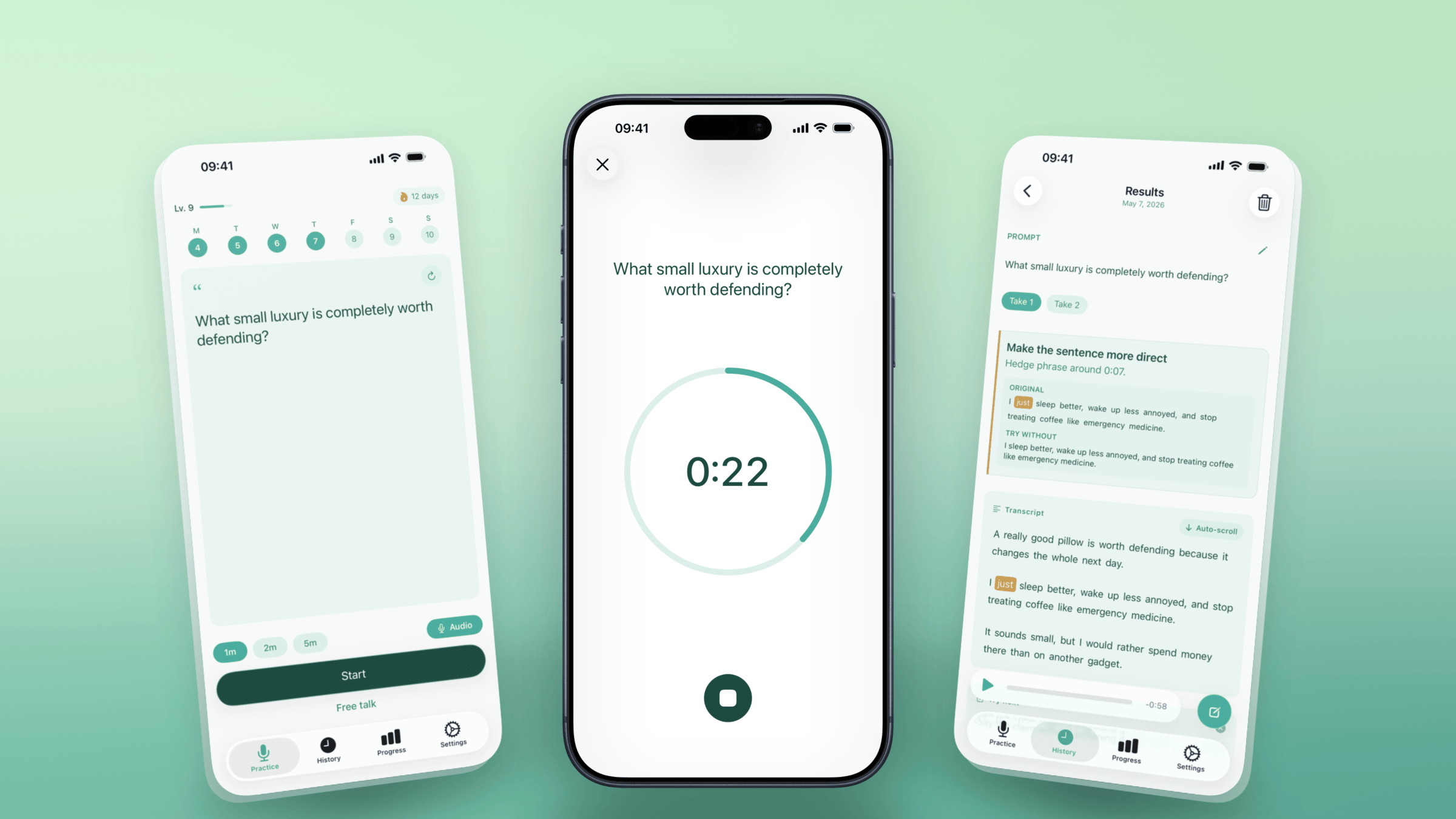 SpeakGym screenshot