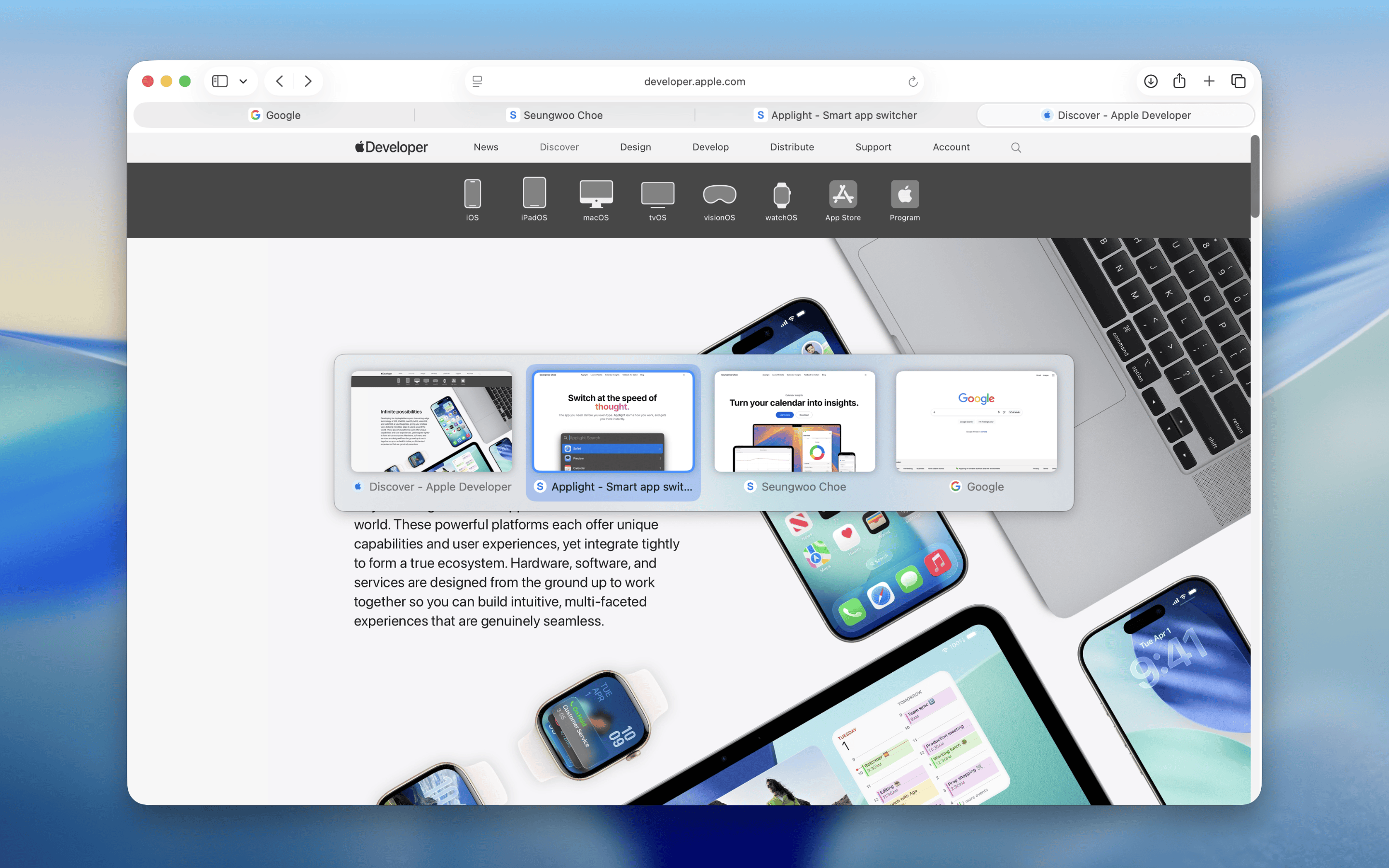 TabBack for Safari screenshot